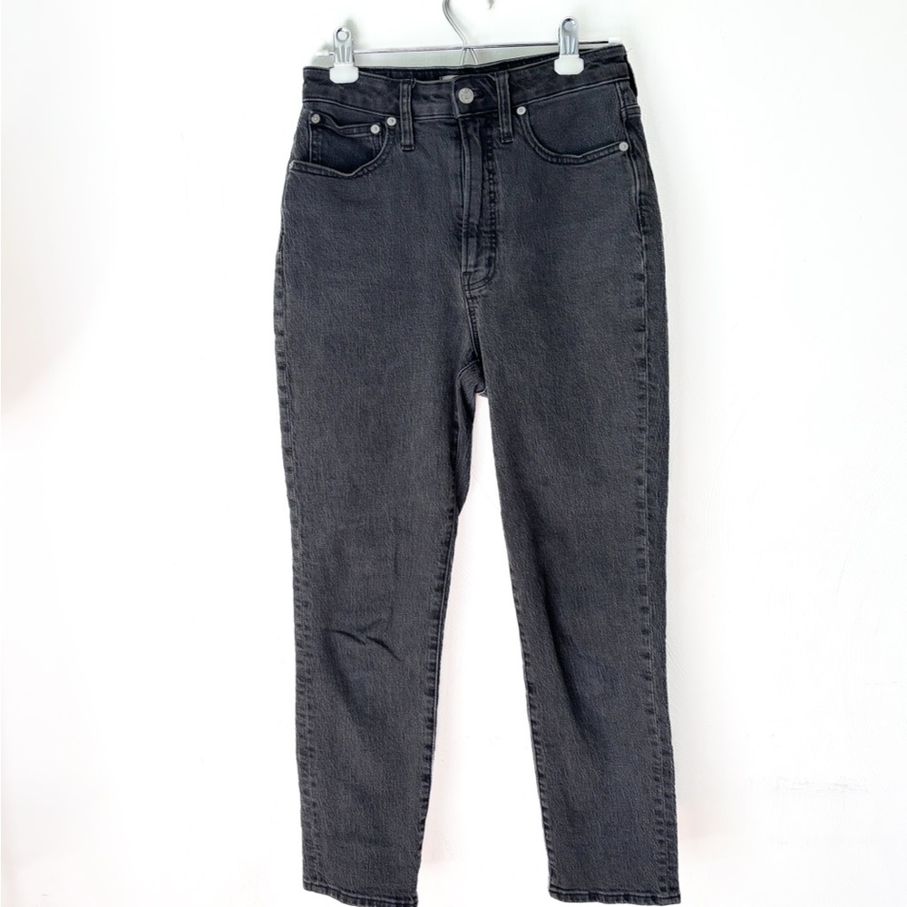 Madewell The Curvy Perfect Vintage Jeans Dark Wash - Picture 2 of 9